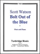 Bolt Out of the Blue Flute and Piano - Score and Parts cover